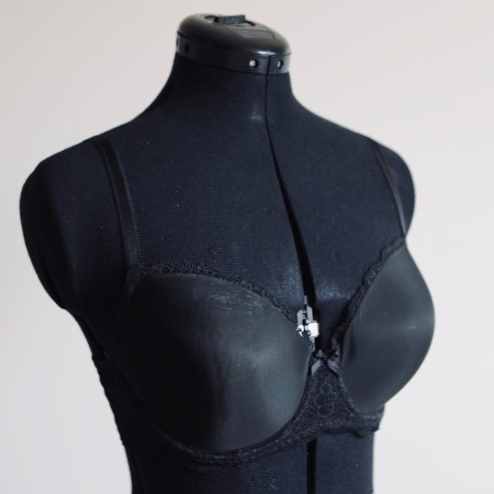 Dream Angels Black Lace Demi Bra